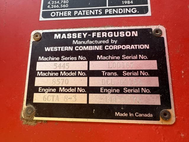 Image of Massey Ferguson 8570 equipment image 1