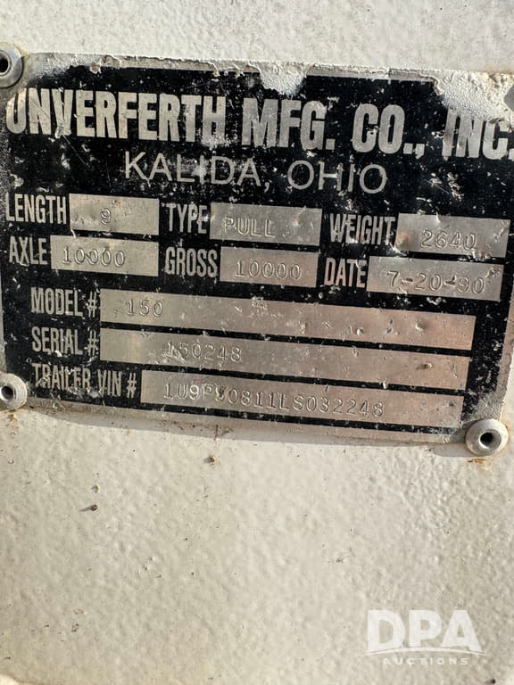 Image of Unverferth 150 equipment image 4