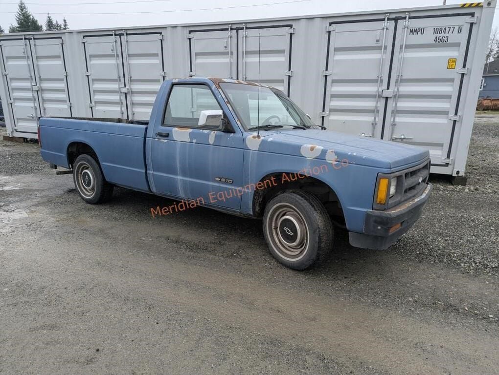 1991 Chevrolet S10 Equipment Image0