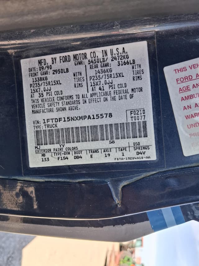 Image of Ford F-150 equipment image 2