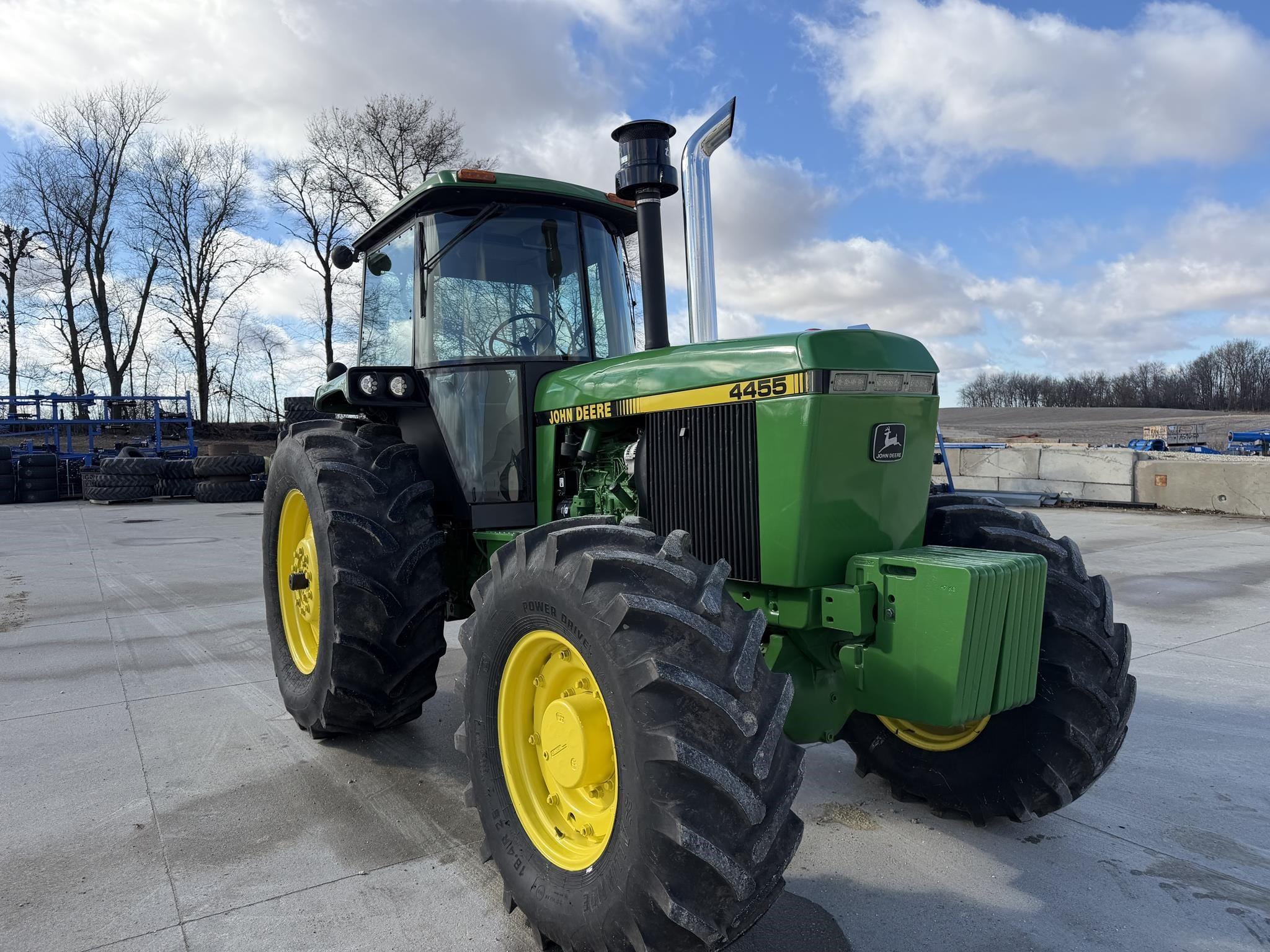 1991 John Deere 4455 Equipment Image0