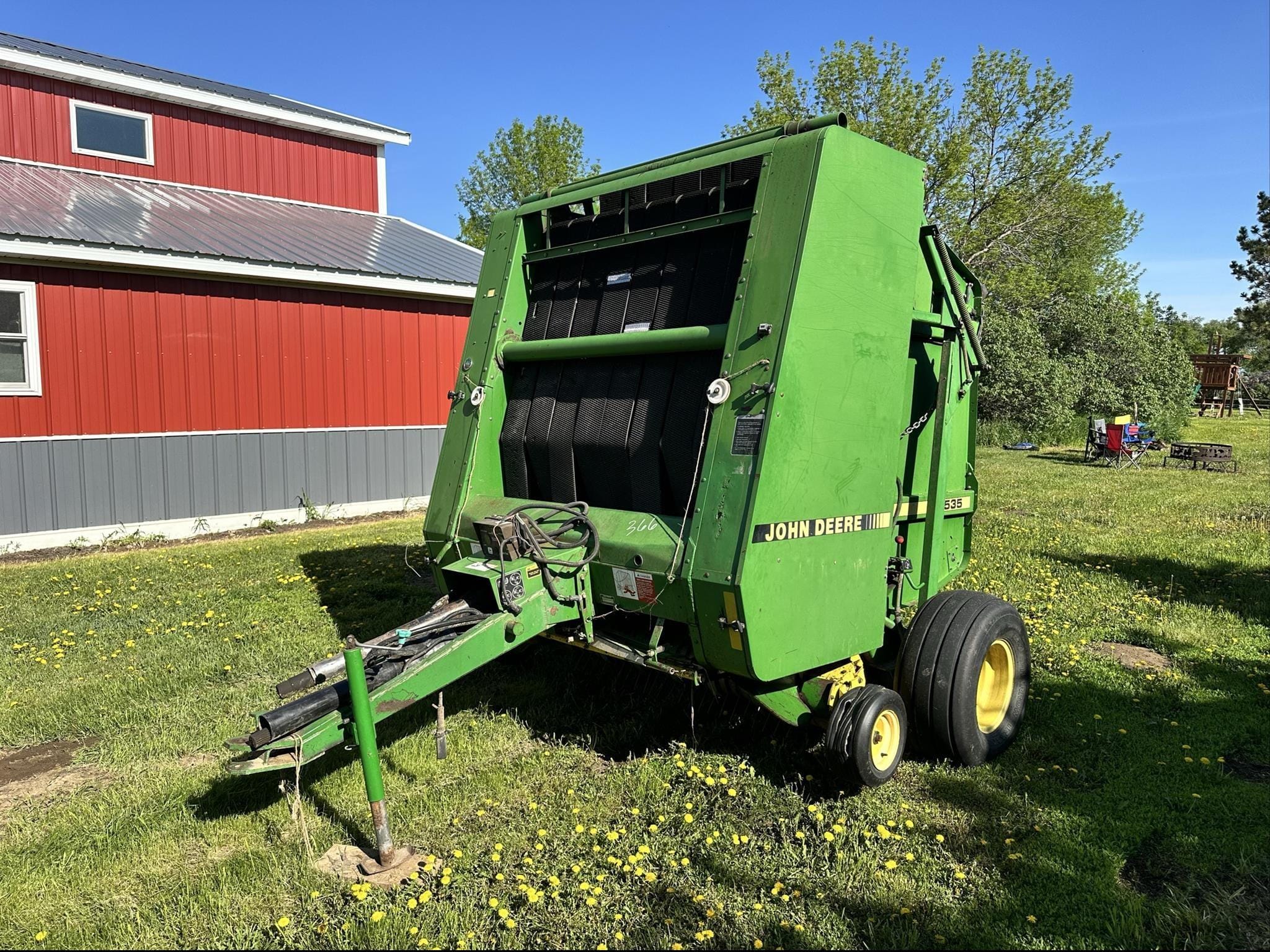 1991 John Deere 535 Equipment Image0