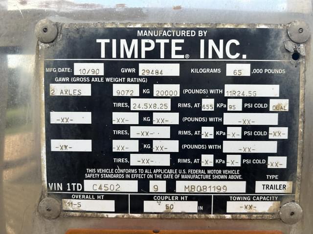 Image of Timpte Convertible equipment image 3