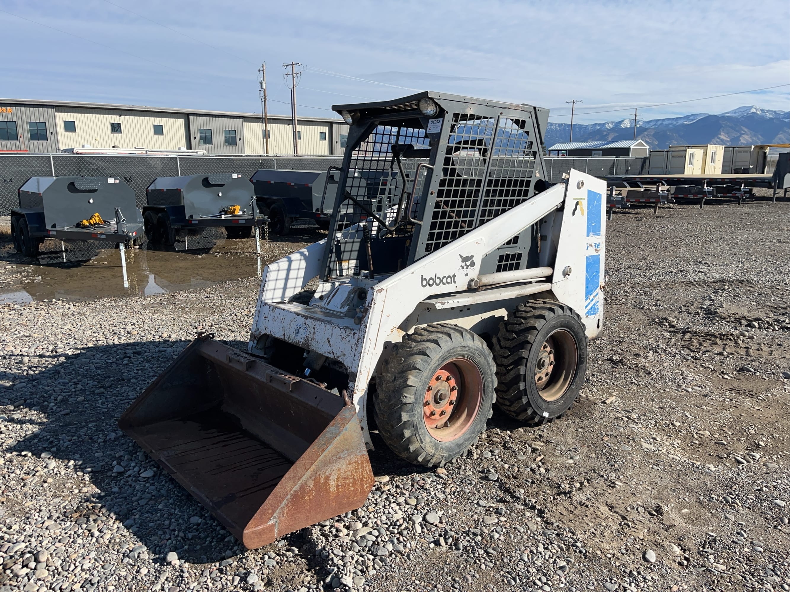 1992 Bobcat 743B Equipment Image0
