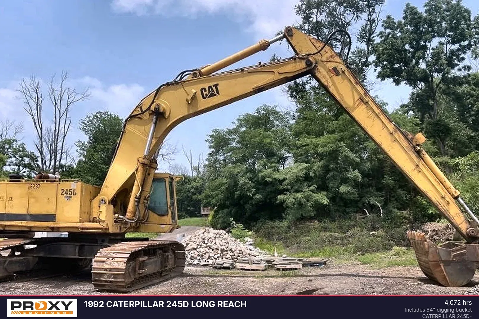 1992 Caterpillar 245D Equipment Image0