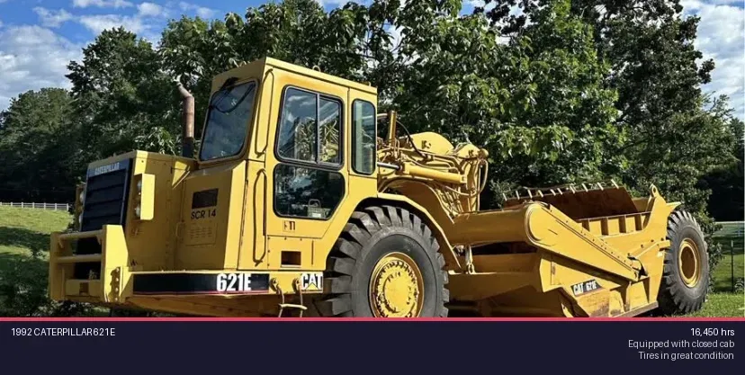 1992 Caterpillar 621E Equipment Image0