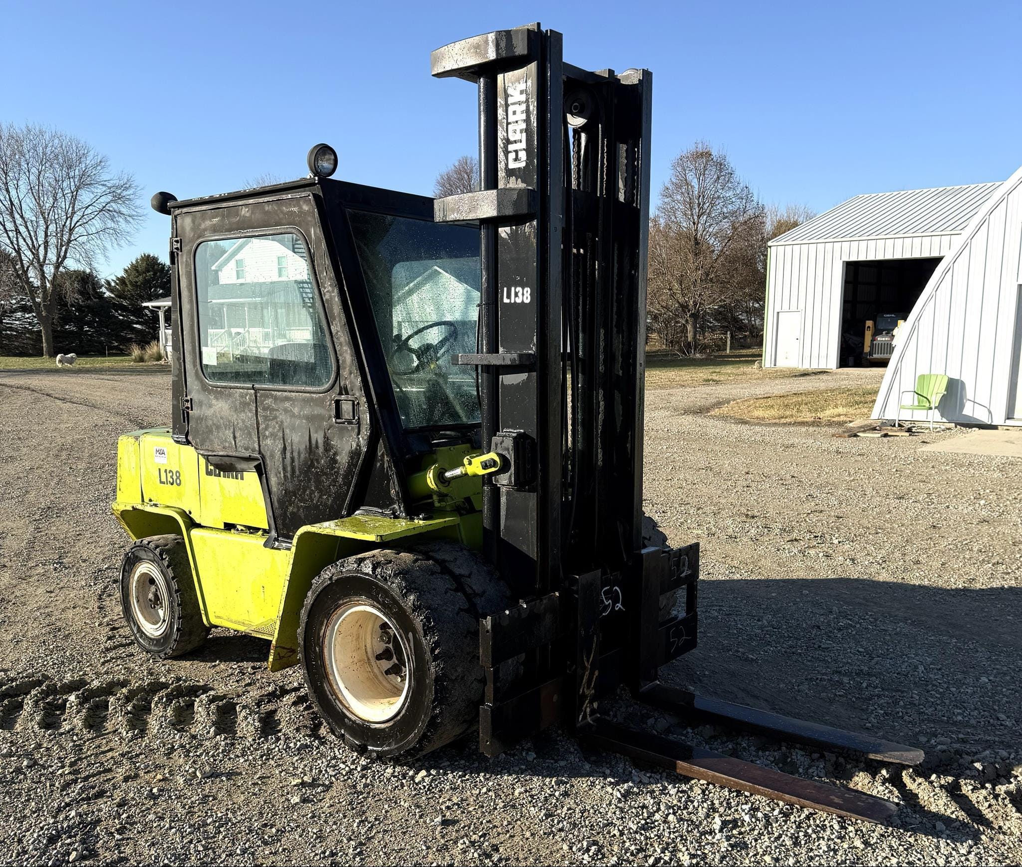 1992 Clark C500YS80 Equipment Image0