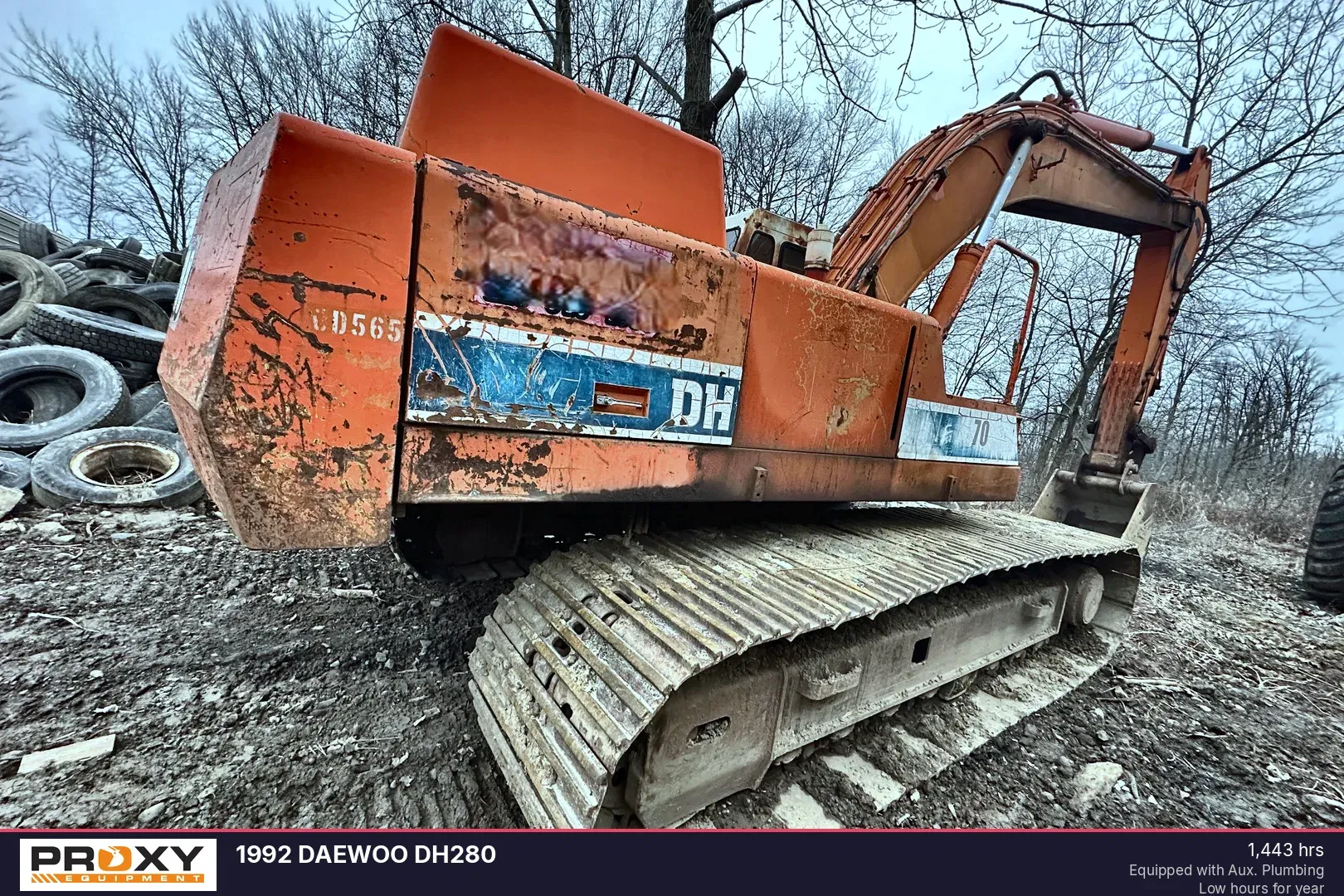 1992 Daewoo DH280 Equipment Image0