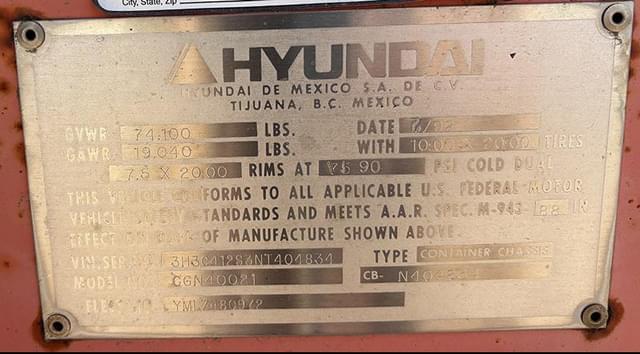 Image of Hyundai CGN40021 equipment image 1