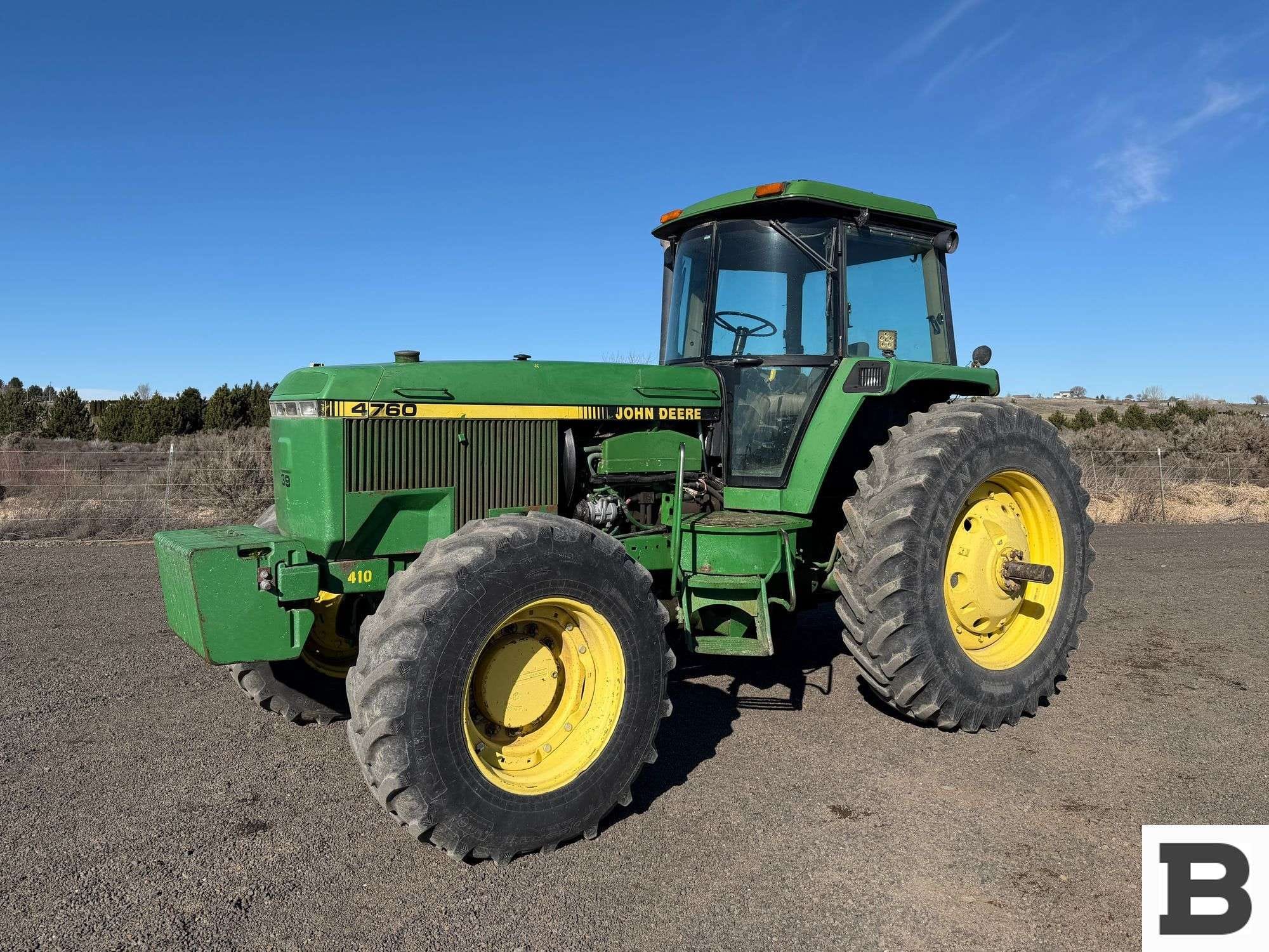 1992 John Deere 4760 Equipment Image0