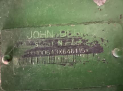 Image of John Deere 643 equipment image 4