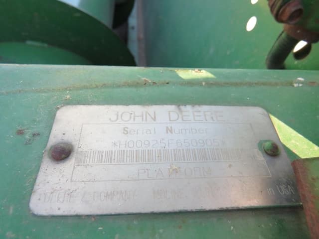 Image of John Deere 925F equipment image 4