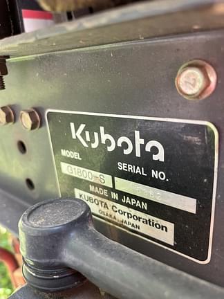 Image of Kubota G1800 equipment image 4