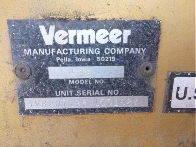 Image of Vermeer 206 equipment image 4