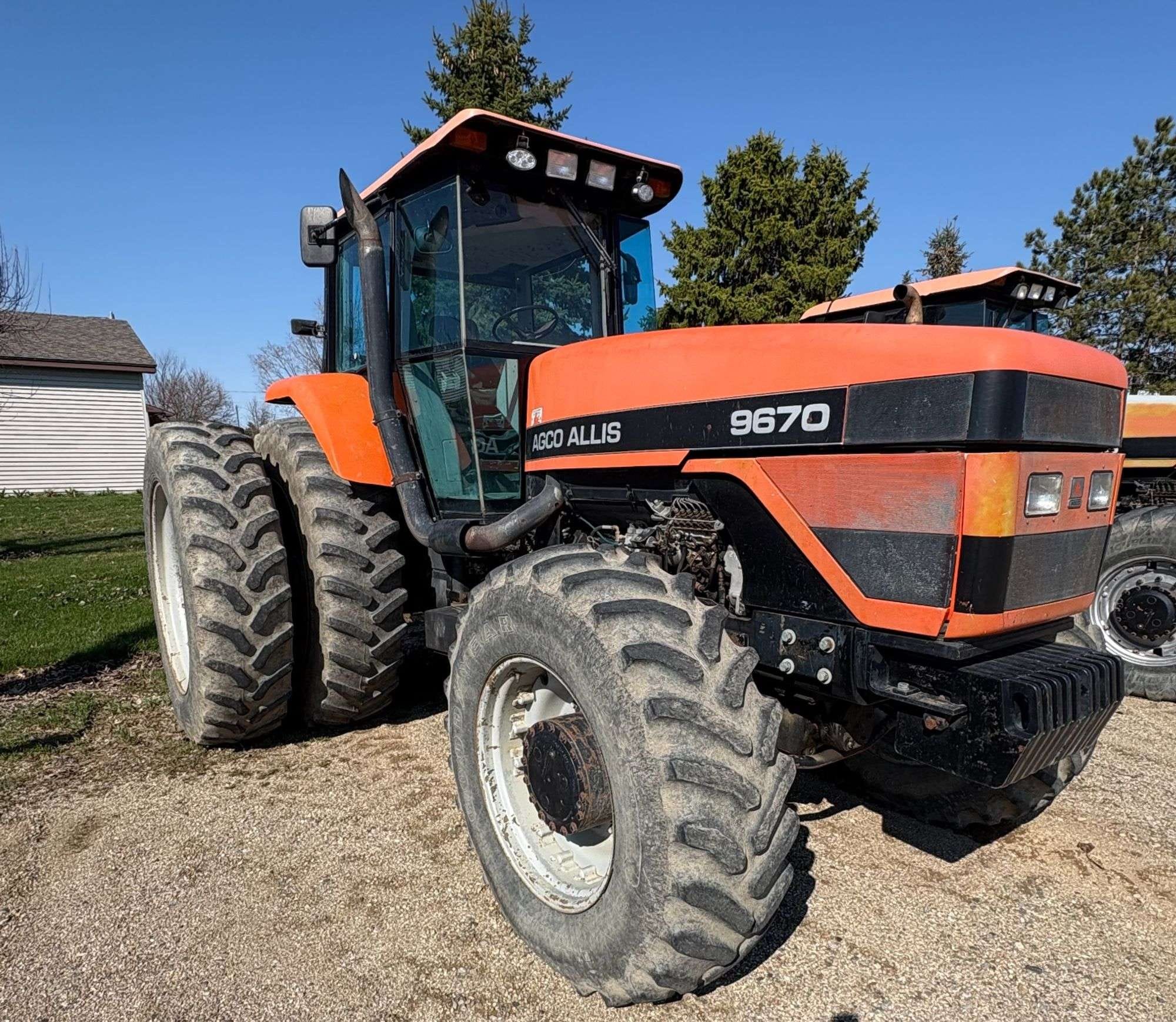 1993 AGCO Allis 9670 Equipment Image0