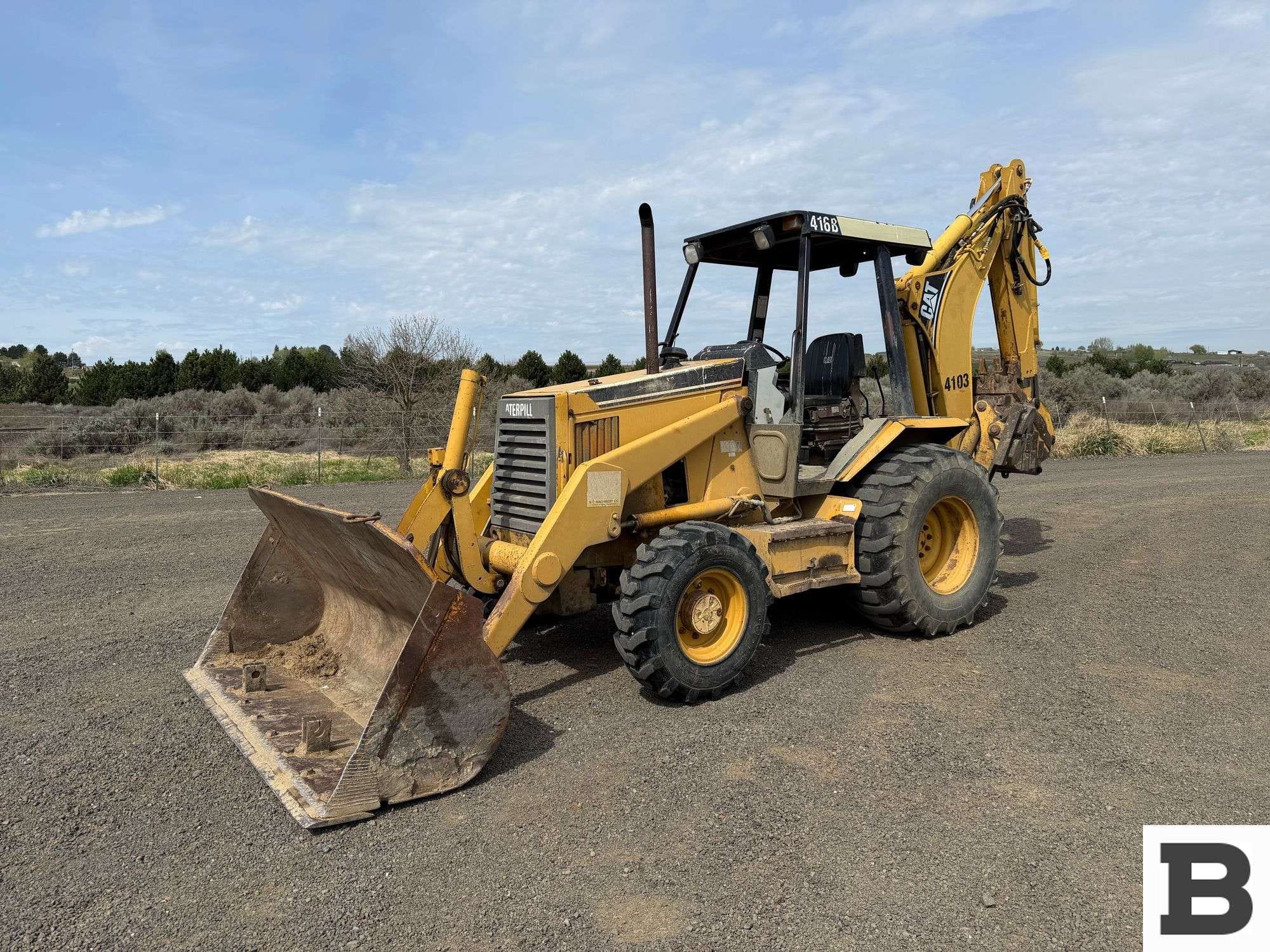 1993 Caterpillar 416B Equipment Image0