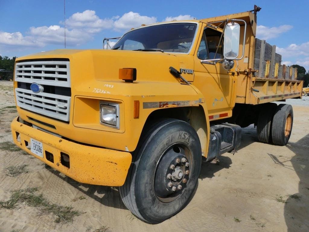 SOLD - 1993 Ford F700 Lot No. 490 Other Equipment with 73,263 mi