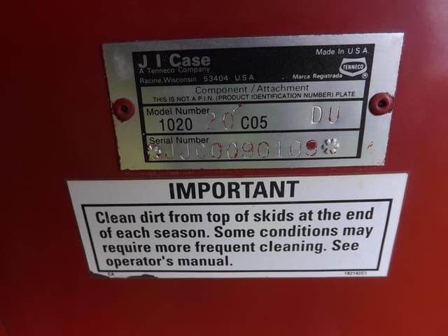 Image of J.I. Case 1020 equipment image 4