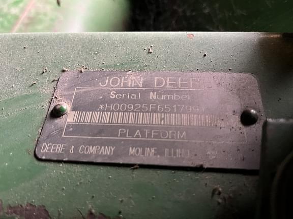 Image of John Deere 925F equipment image 1