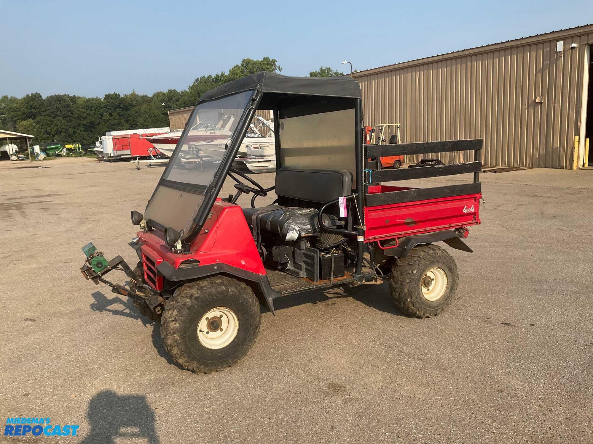 SOLD - 1993 Kawasaki Mule 2510 Lot No. 30842 Other Equipment with