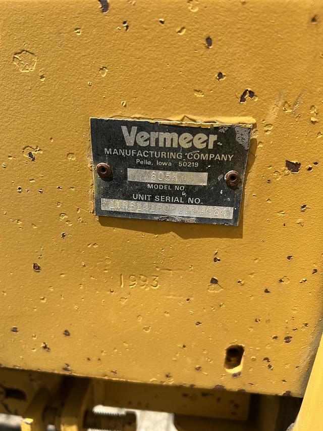 Image of Vermeer 605K equipment image 3