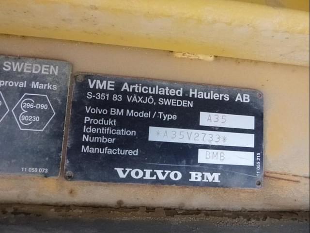 Image of Volvo A35C equipment image 4