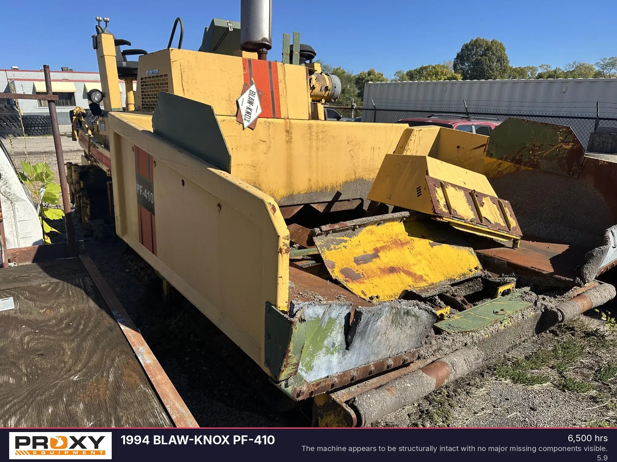 1994 Blaw Knox PF-410 Equipment Image0