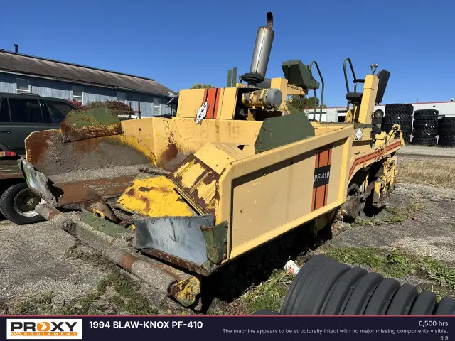 Image of Blaw Knox PF-410 equipment image 1