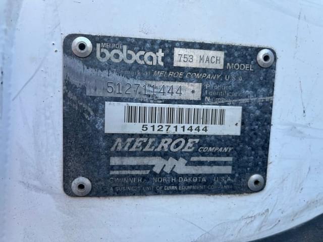 Image of Bobcat 753 equipment image 3