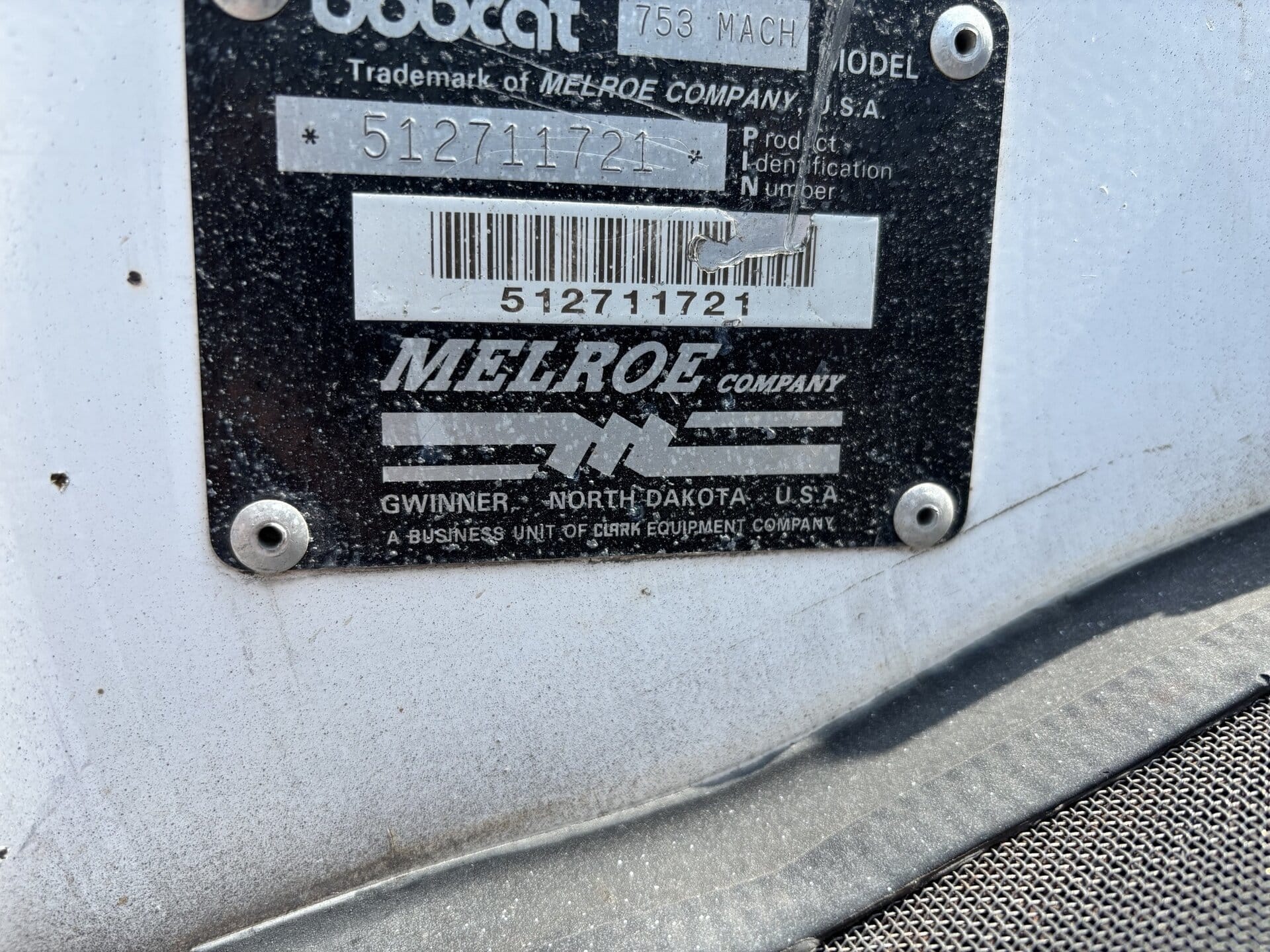 1994 Bobcat 753 Equipment Image0
