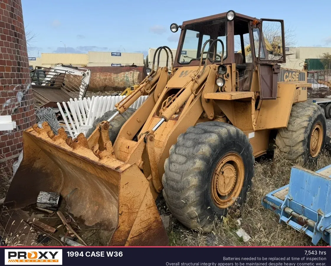 1994 Case W36 Equipment Image0