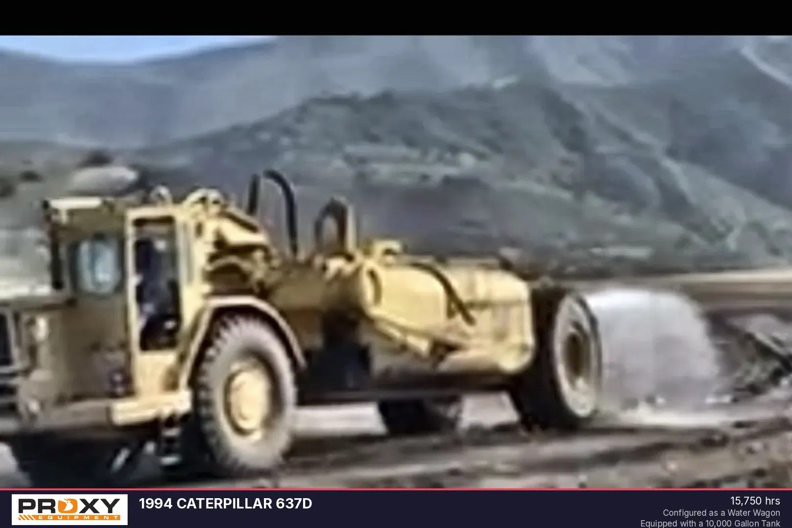 1994 Caterpillar 637D Equipment Image0