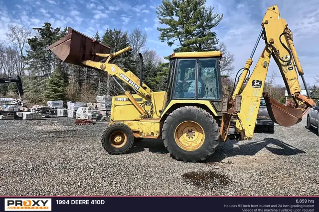 Image of John Deere 410D equipment image 2