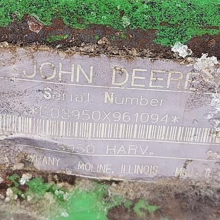 Image of John Deere 3950 equipment image 4
