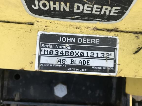 Image of John Deere 48" Front Blade equipment image 4