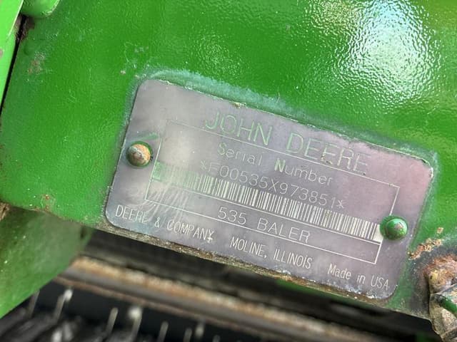 Image of John Deere 535 equipment image 1