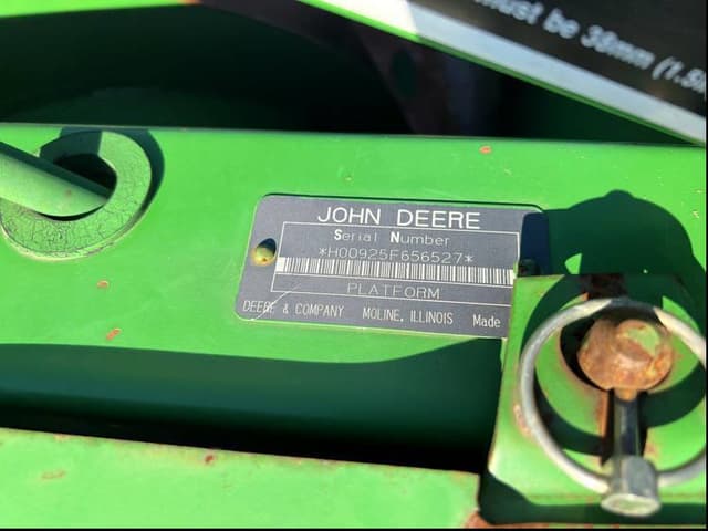 Image of John Deere 925 equipment image 1