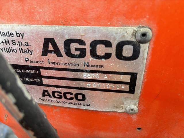 Image of AGCO Allis 5670 equipment image 4