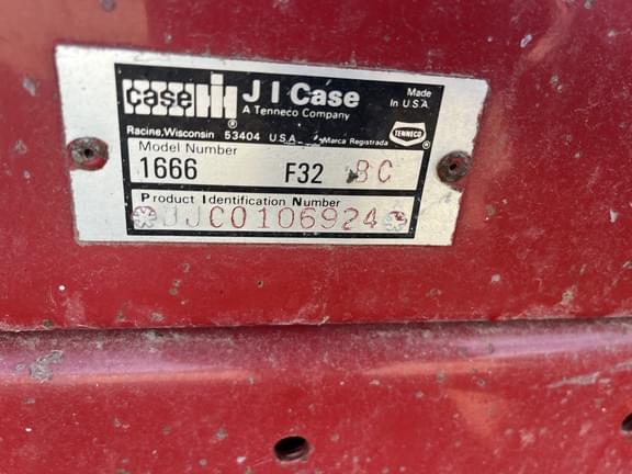 Image of Case IH 1666 equipment image 1