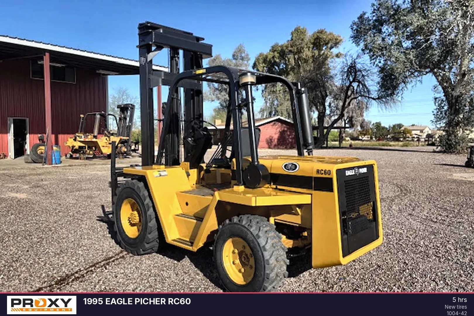 1995 Eagle Picher RC60 Equipment Image0