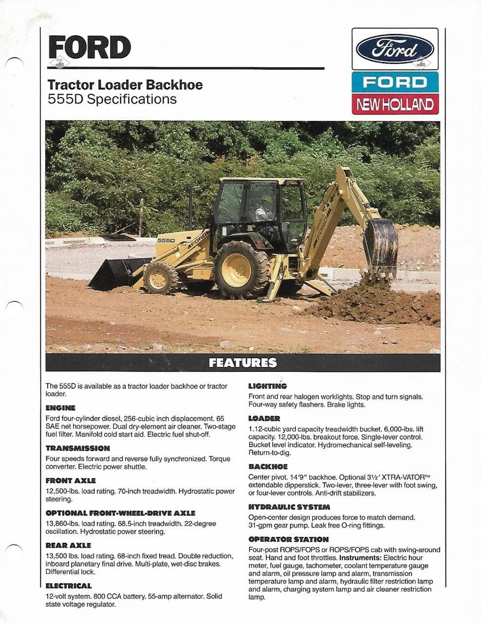 Image of Ford 555D Image 0