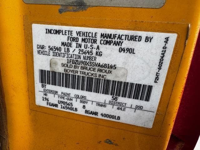 Image of Ford L9000 equipment image 1