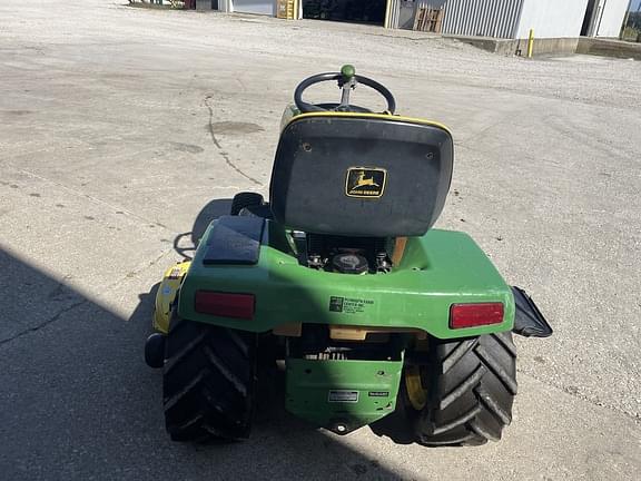 John deere 325 lawn tractor specs hot sale