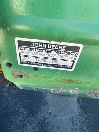 Image of John Deere 345 Image 1