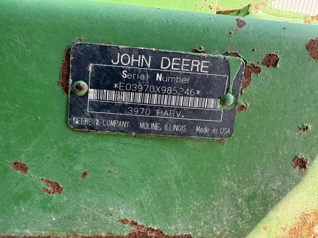 Image of John Deere 3970 equipment image 4