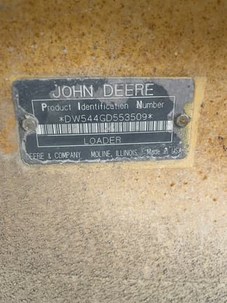 Image of John Deere 544GTC equipment image 4