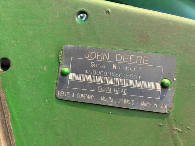 Image of John Deere 693 equipment image 1