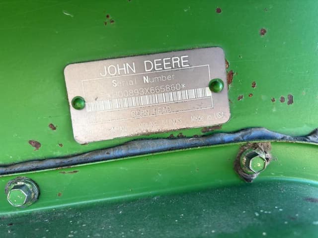 Image of John Deere 893 equipment image 1