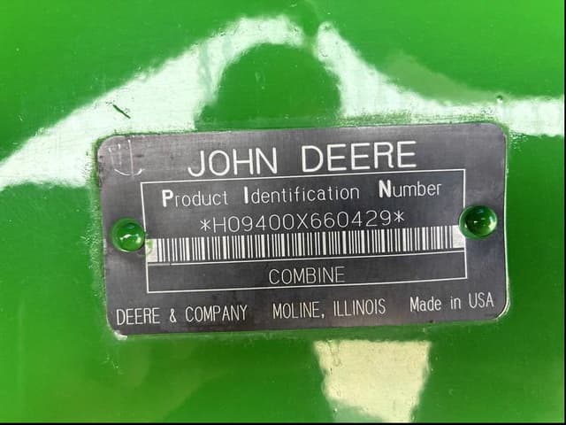 Image of John Deere 9400 equipment image 1