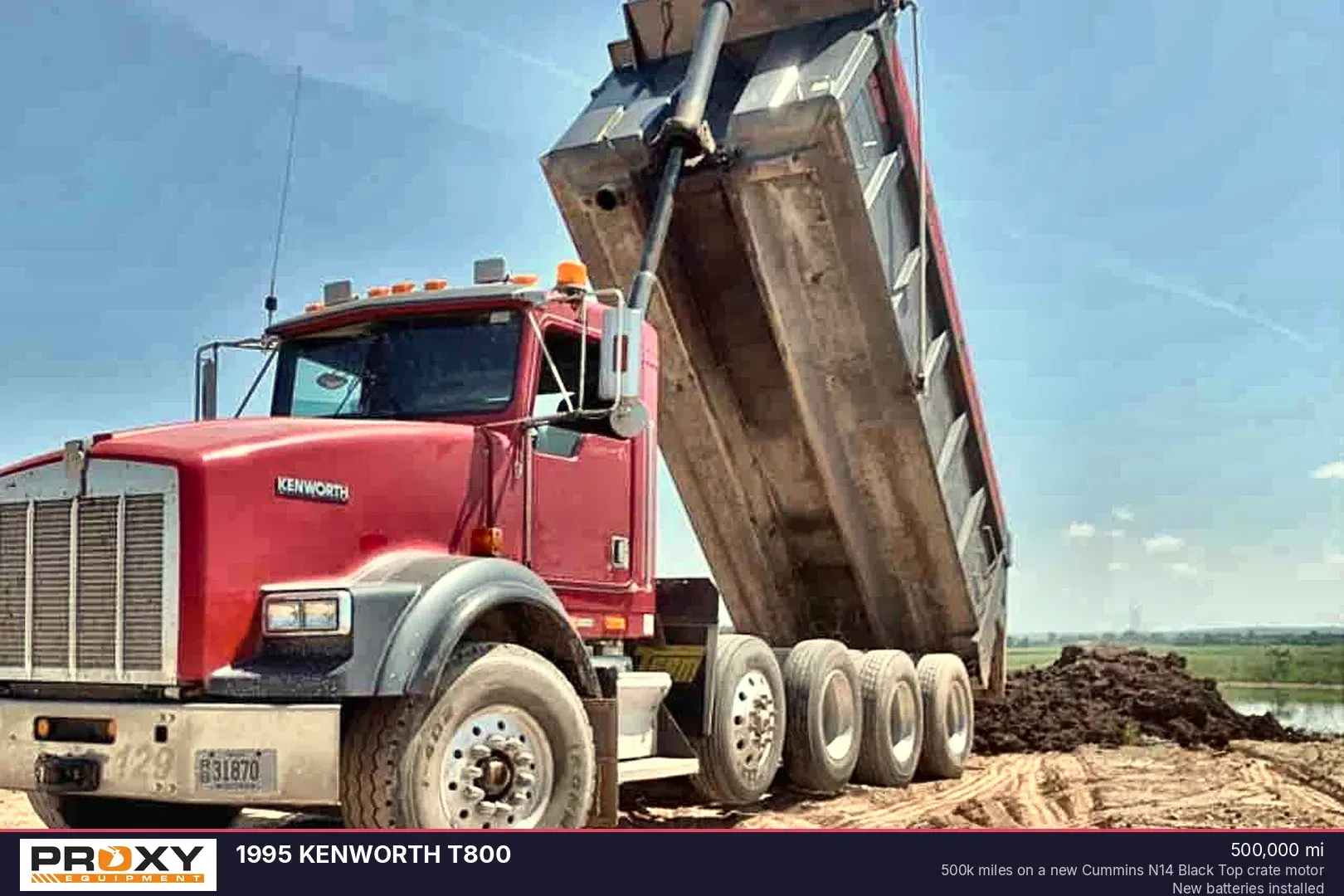 1995 Kenworth T800 Equipment Image0